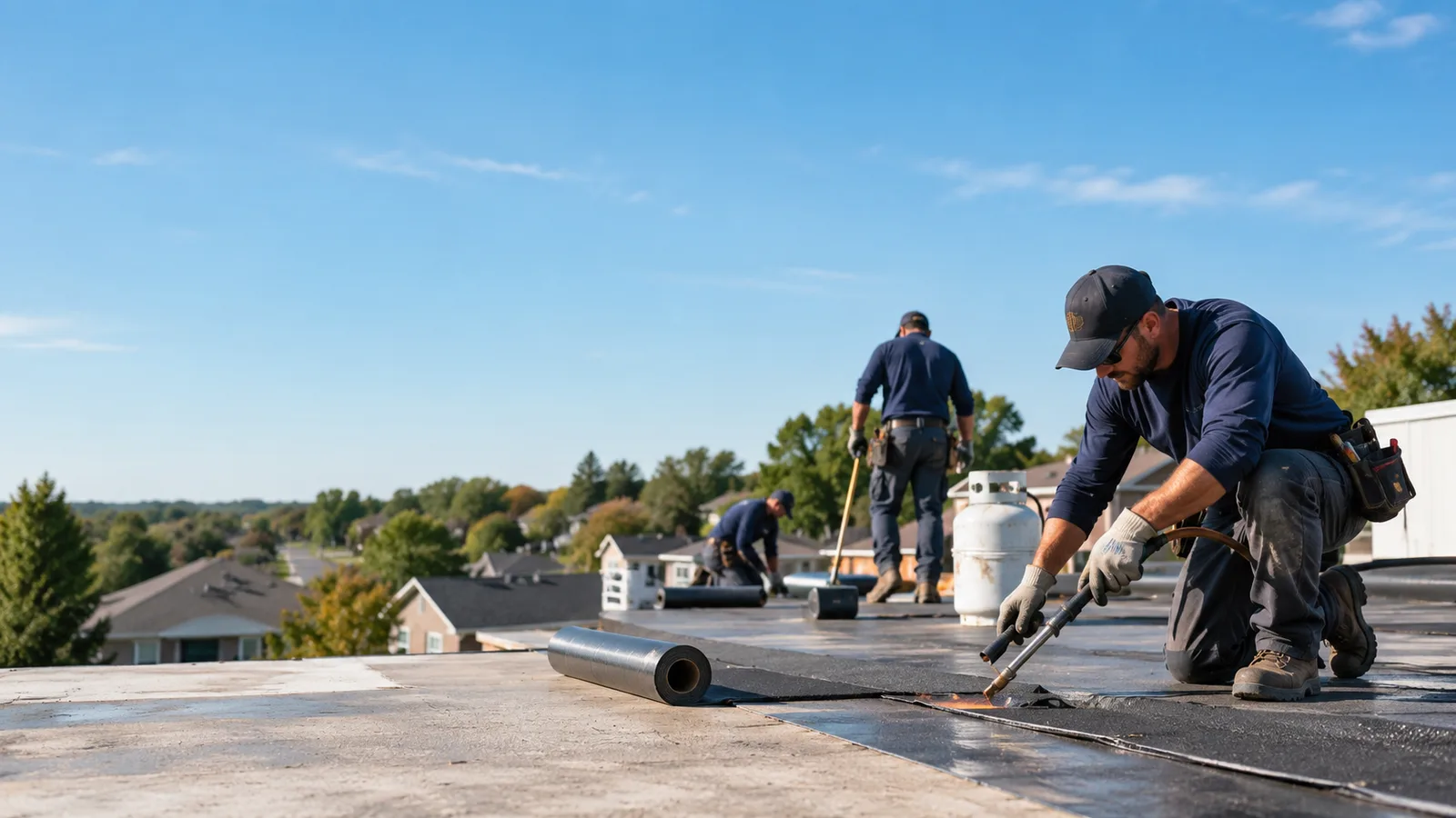 Flat Roof Leak Repair providers in Halstead, KS